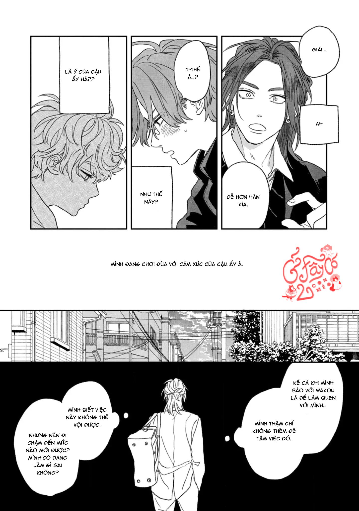 Kanshaku Dama no Love Song Chapter 4 - Trang 3