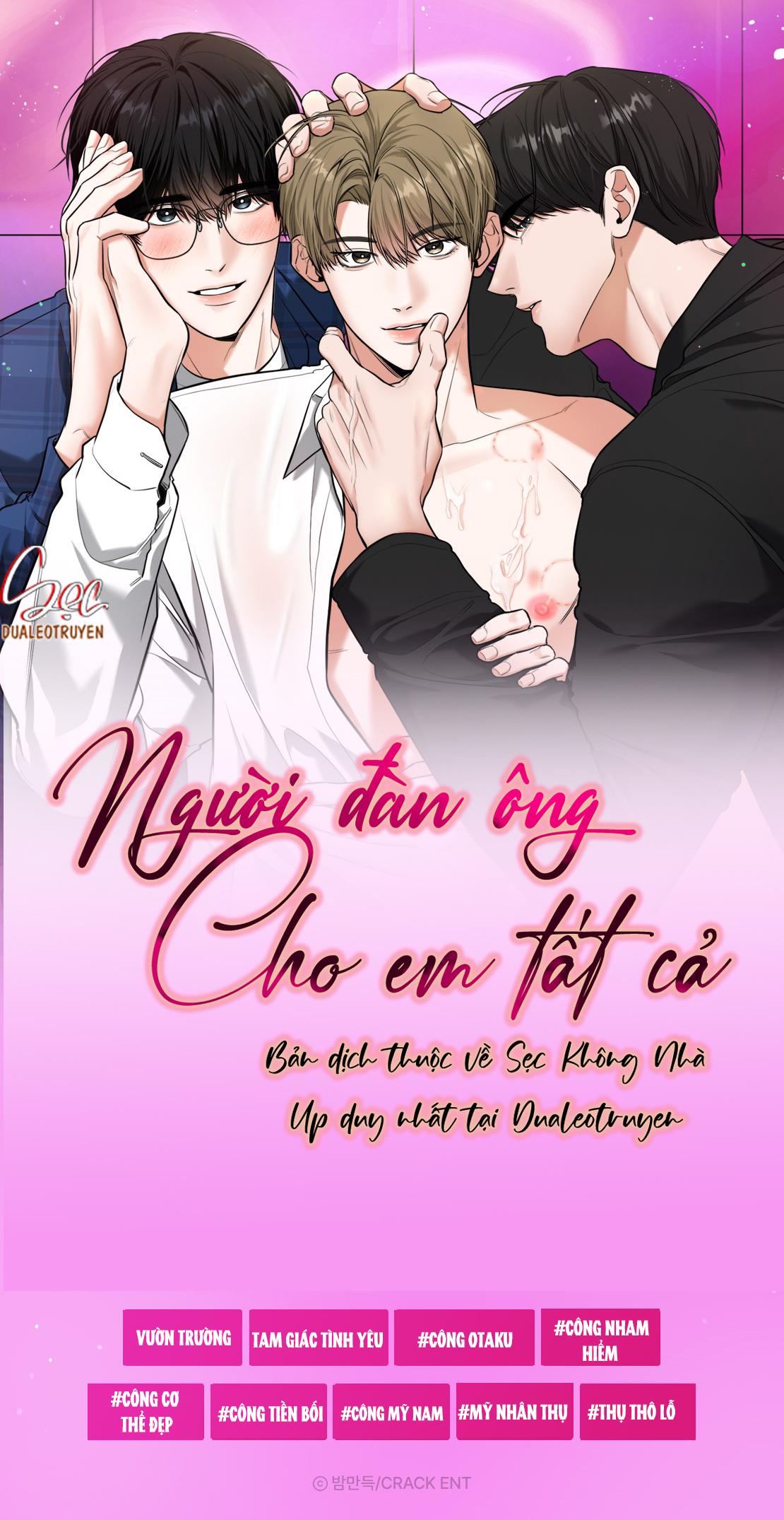 NGƯỜI ĐÀN ÔNG CHO EM TẤT CẢ Chapter 0.1 - Next Chapter 1 H+