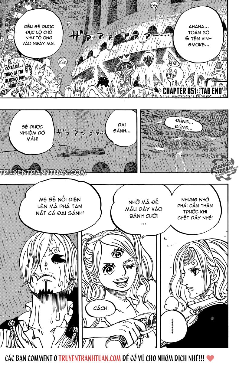 One Piece Chapter 851 - Next Chapter 852