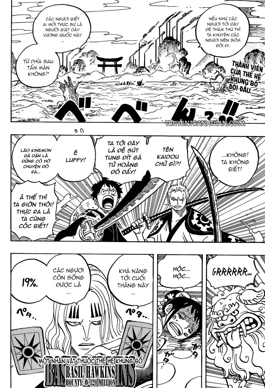 One Piece Chapter 913 - Trang 4