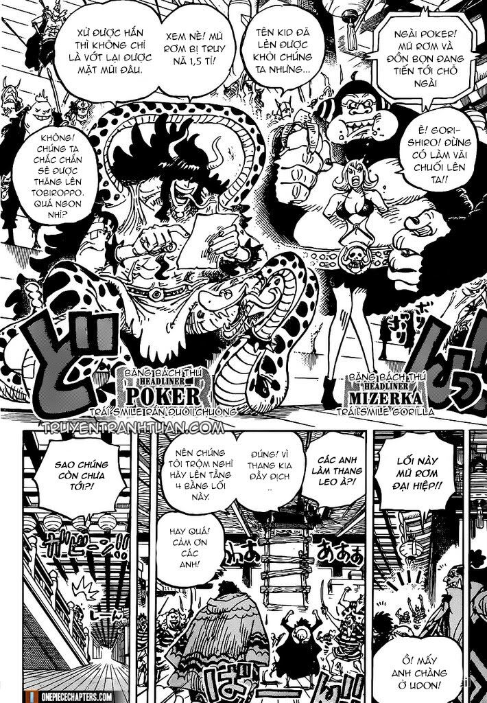 One Piece Chapter 997 - Trang 4