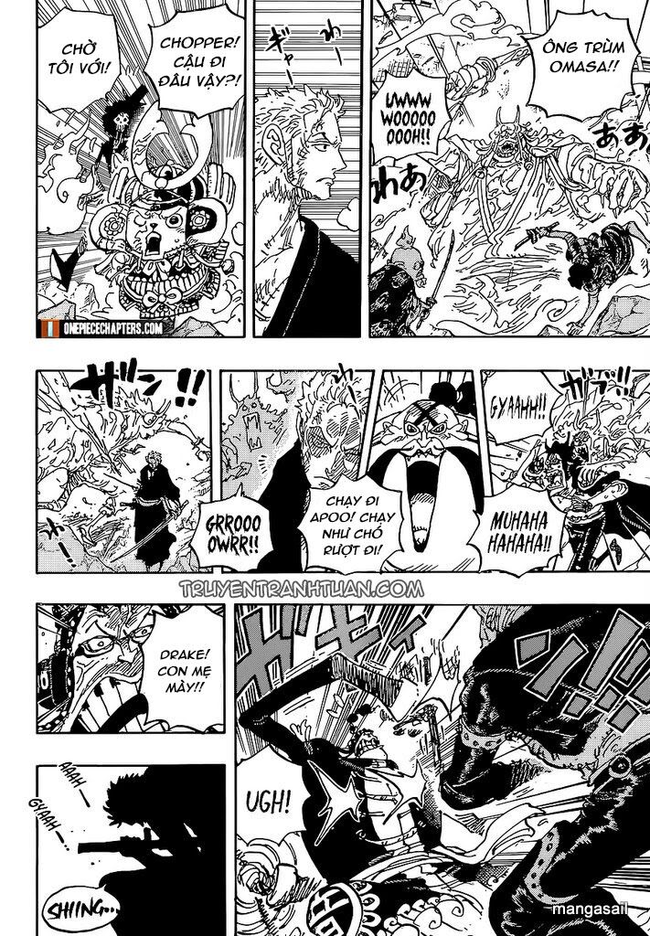 One Piece Chapter 997 - Trang 4