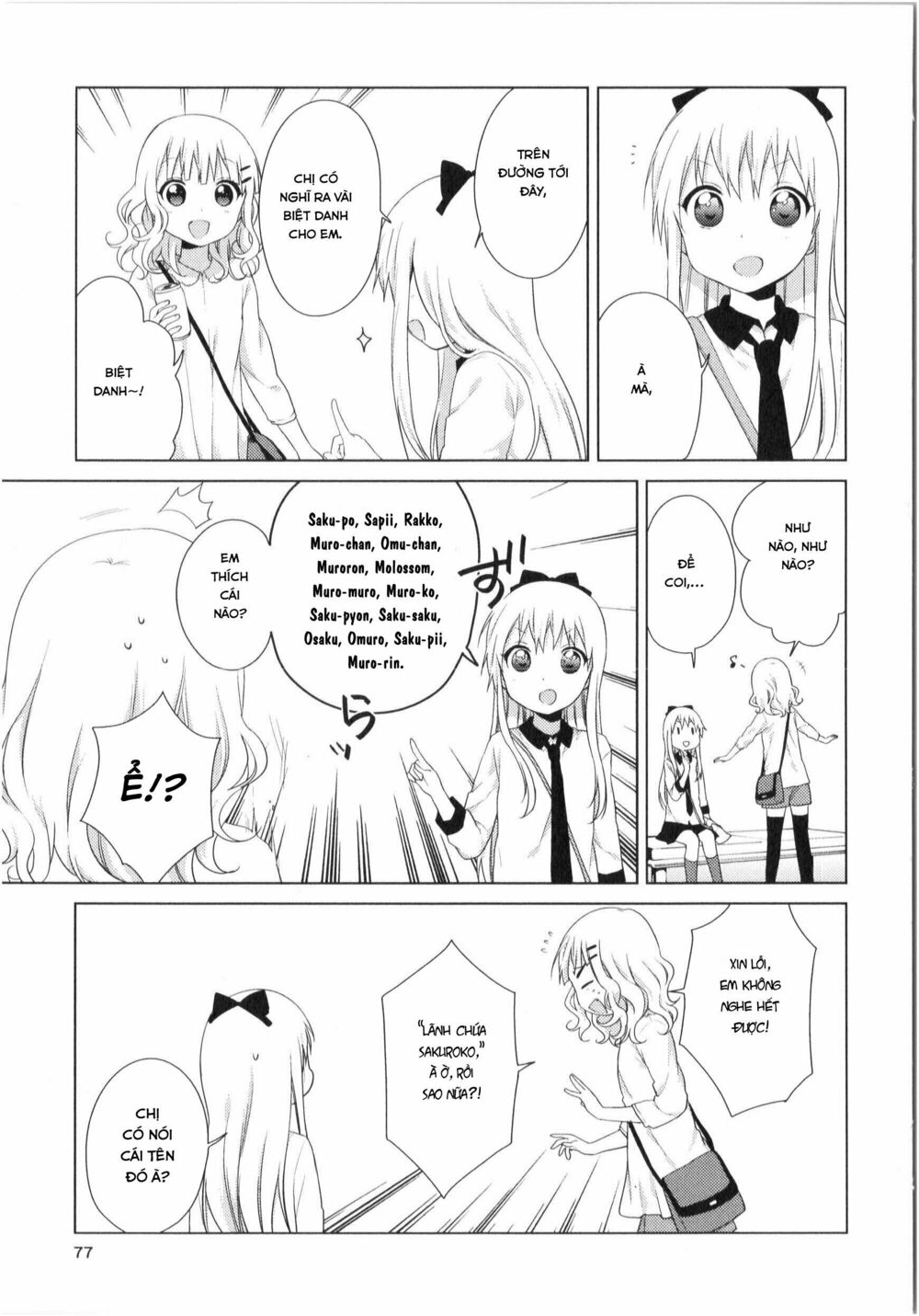 Yuru Yuri Chapter 76 - Trang 4